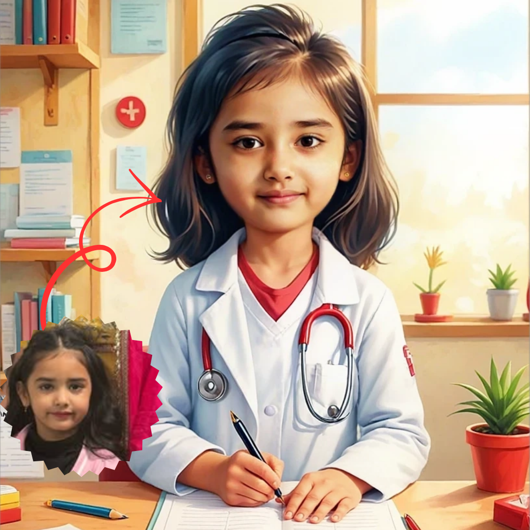 Growing Up In My Dreams – Personalized Career Adventure Book