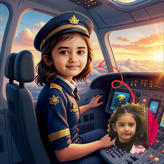 Growing Up In My Dreams – Personalized Career Adventure Book