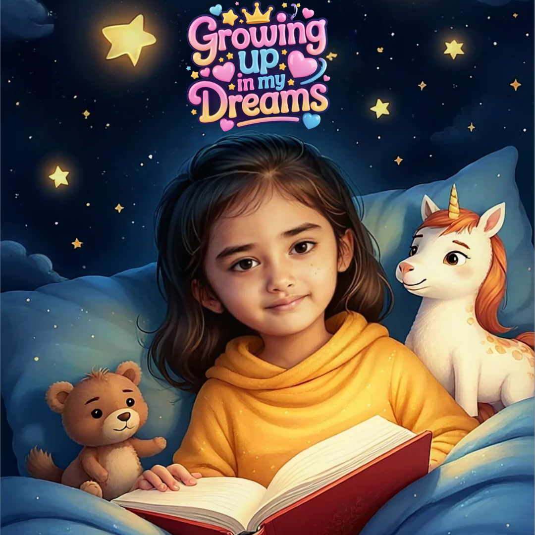 Growing Up In My Dreams – Personalized Career Adventure Book